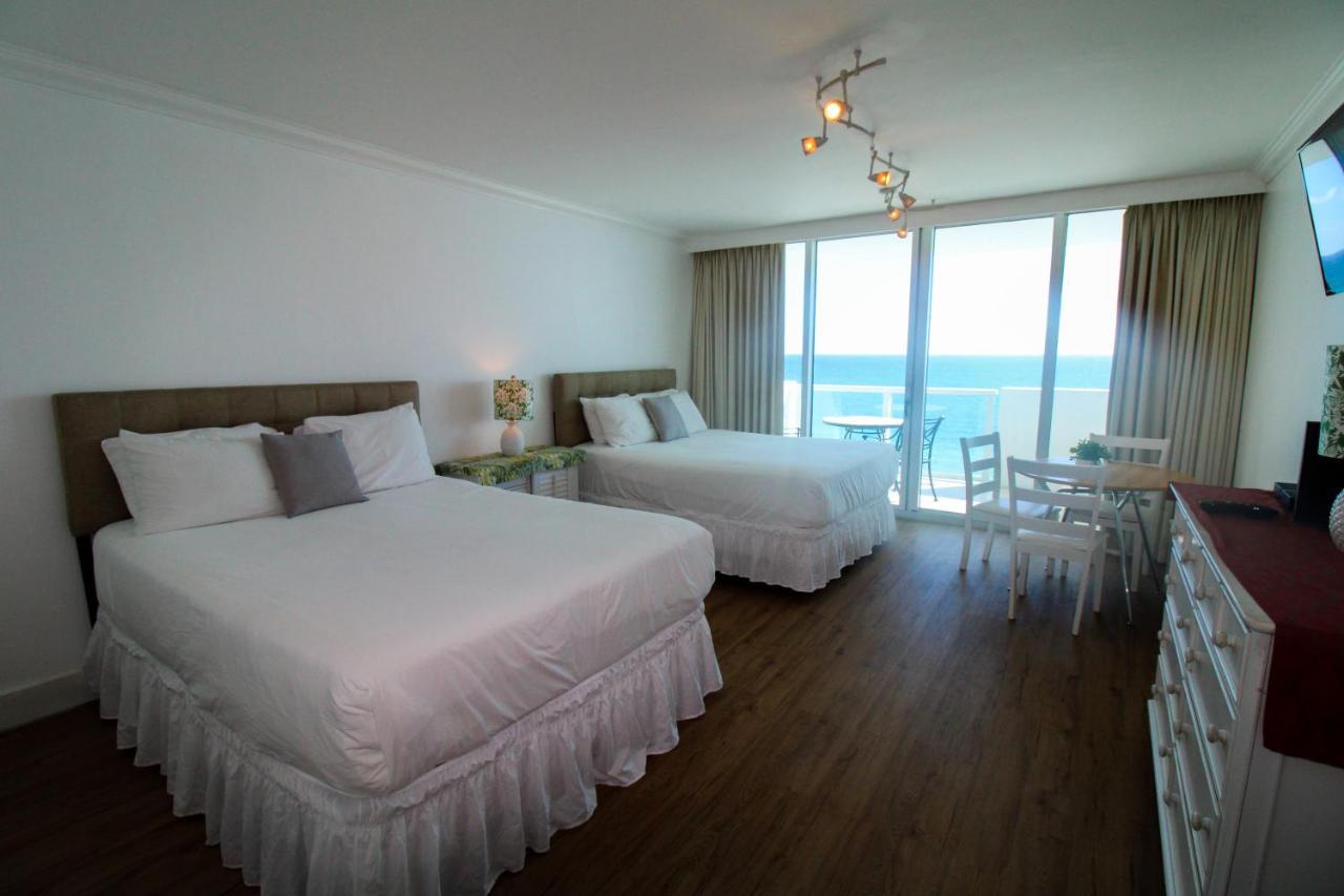 Castle 1029 Balcony Studio With Ocean View, Pool, Tennis And Free Parking Маями Бийч Екстериор снимка